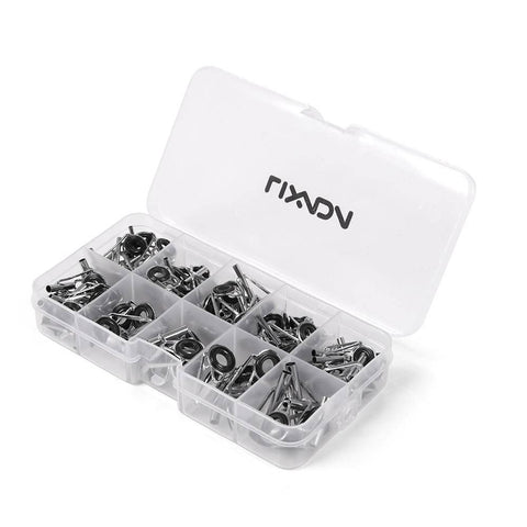 Image of Lixada Fishing Rod Guide Tip | 80Pcs/set