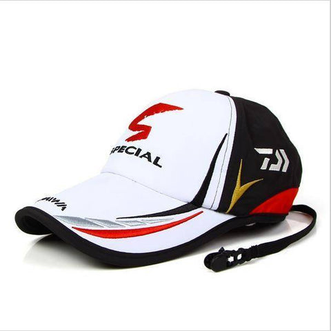 Image of White Daiwa Fishing Hat