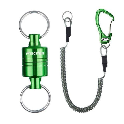 Image of Piscifun Two Pieces Fly Fishing Aluminum Tool | Strong Train Release Magnetic | Load Bearing: 3.5KG /7.7lbs