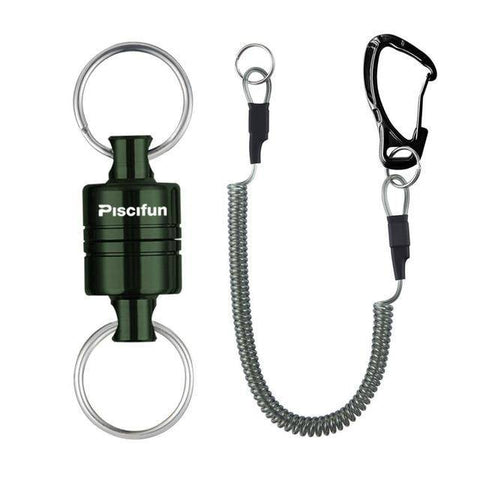 Image of Piscifun Two Pieces Fly Fishing Aluminum Tool | Strong Train Release Magnetic | Load Bearing: 3.5KG /7.7lbs