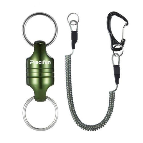 Image of Piscifun Two Pieces Fly Fishing Aluminum Tool | Strong Train Release Magnetic | Load Bearing: 3.5KG /7.7lbs