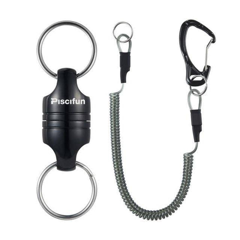 Image of Piscifun Two Pieces Fly Fishing Aluminum Tool | Strong Train Release Magnetic | Load Bearing: 3.5KG /7.7lbs