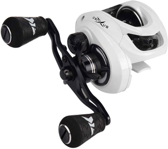 KastKing 2019 New Crixus Glacier White  Baitcasting Reels | 6.5:1  Gear Ratio 5+1 BB , 8-pc Magnetic Brake, 17.6lbs MAX Drag |