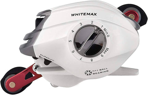 Image of KastKing WhiteMax Low-Speed  Baitcasting Reels |  5.3:1  Gear Ratio 11+1 BB | Ideal for Deep Water 