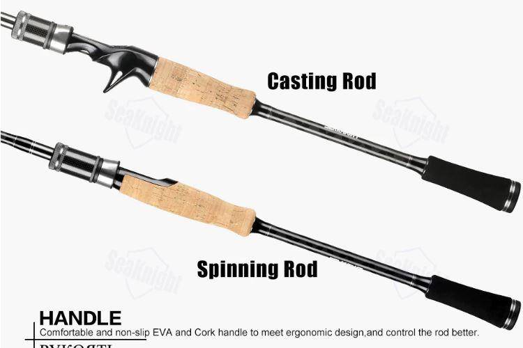 SeaKnight Falcon Telescopic Casting Fishing Rod  | Carbon Fiber | LENGTH - 6'6" ; 6'10'' | POWER M&ML - M&MH|