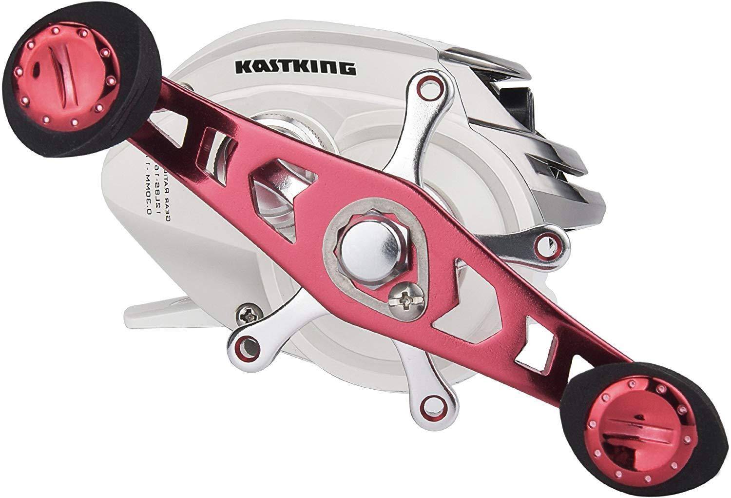 KastKing WhiteMax Low-Speed  Baitcasting Reels |  5.3:1  Gear Ratio 11+1 BB | Ideal for Deep Water 