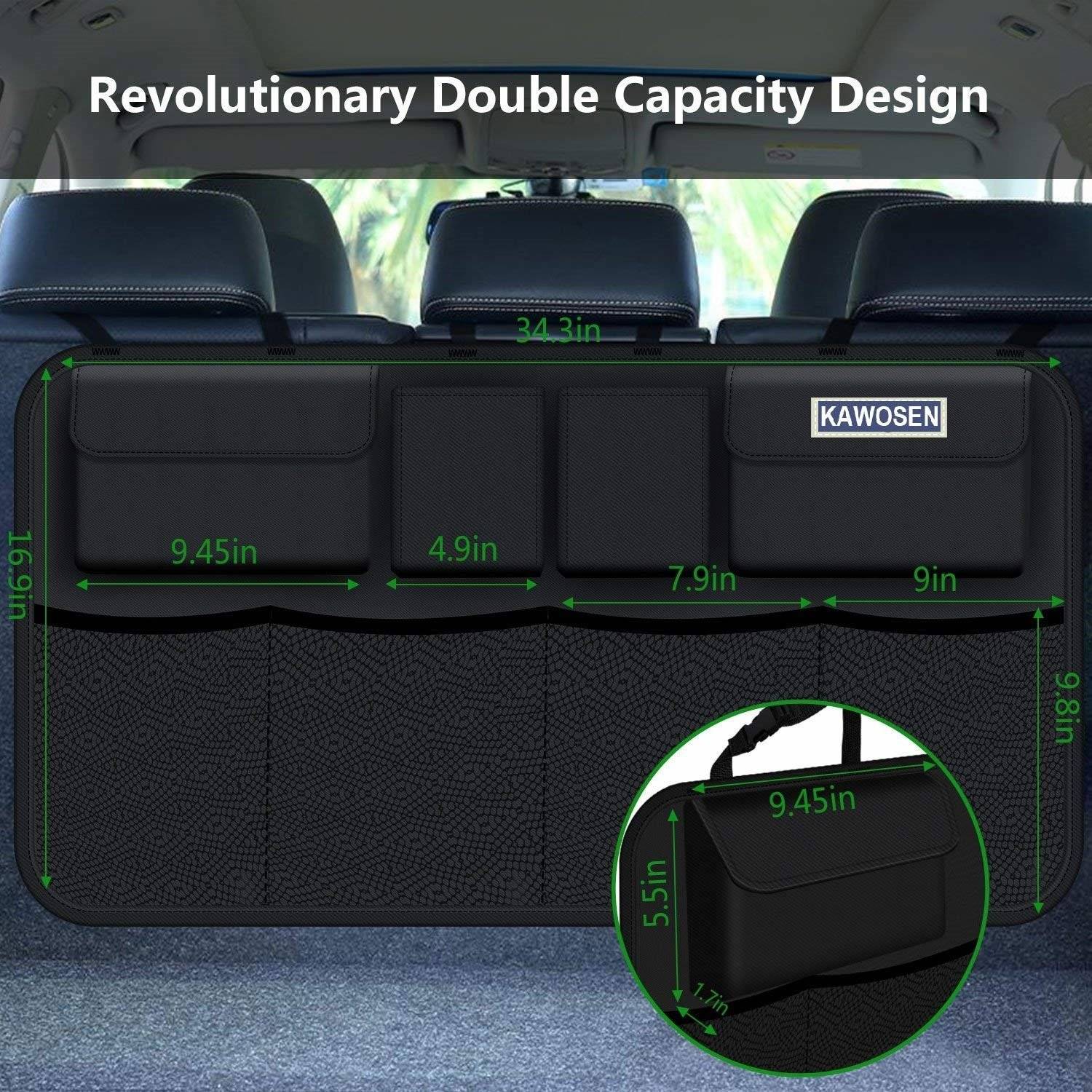 Car Hanging Organizer Measures