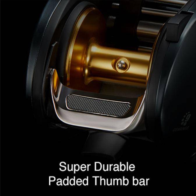 Power Handle Piscifun Alijos 300 Baitcasting Fishing Reel| 8.1: 1 Gear Ratio |8+1 BB| 33 lbs Max Drag |Saltwater|