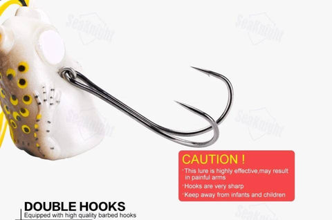 Image of SeaKnight Body Frog Lure Weedless Topwater