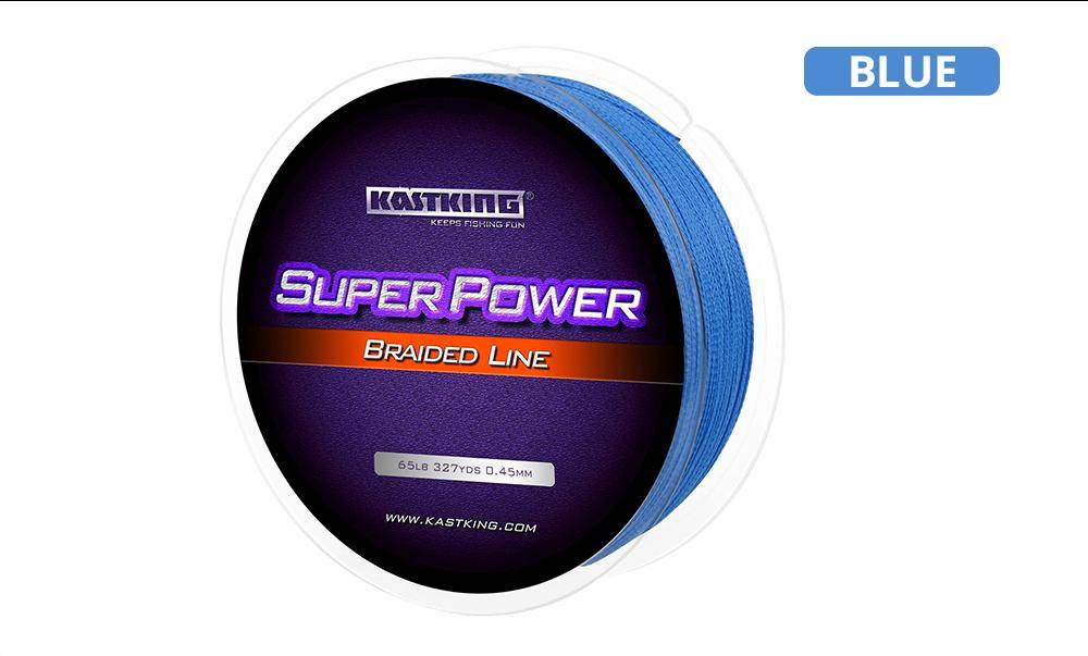 KastKing SuperPower  Braided Fishing Line Series  | 4 Strand 10-50LB |328yd-1093yd (300m-1000m)