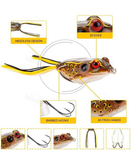 SeaKnight Body Frog Lure Weedless Topwater