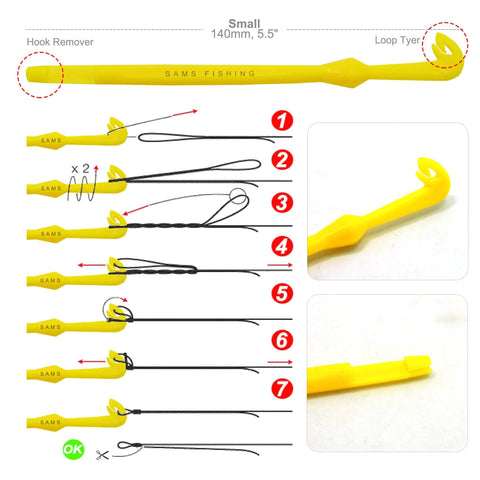 Image of Quick Line and Hook Knot Tying Tool Kit