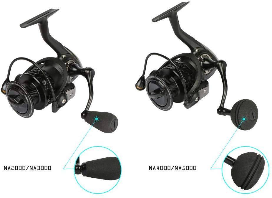TSURINOYA NA Spinning Fishing Reel | 5.2:1 Gear Ratio  9 BB  | Fresh/Saltwater