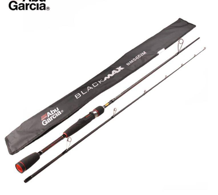 Abu Garcia Black MAX Baitcasting Lure Fishing Rod  | Carbon Fiber | LENGTH - 6'6" ; 6'11'' | POWER-M|