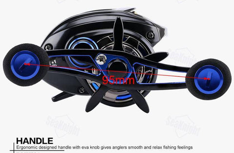 Image of SeaKnight DRYAD Baitcasting Fishing Reel | Gear Ratios  7.6:1 | 11+ 1BB | 11 lb Max Drag | Saltwater Fishing
