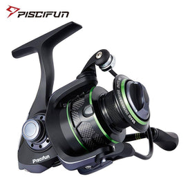 Piscifun Venom Spinning Fishing Reel|5.1: 1 Gear Ratio |10+1 BB| 26 lbs Max Drag |3 Premium carbon fiber drag washers