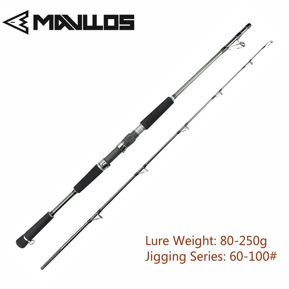 Mavllos Raptor Spinning Fishing Rod | Length: 66''- 70.8'' |Power M |15-35Lb Superhard Saltwater