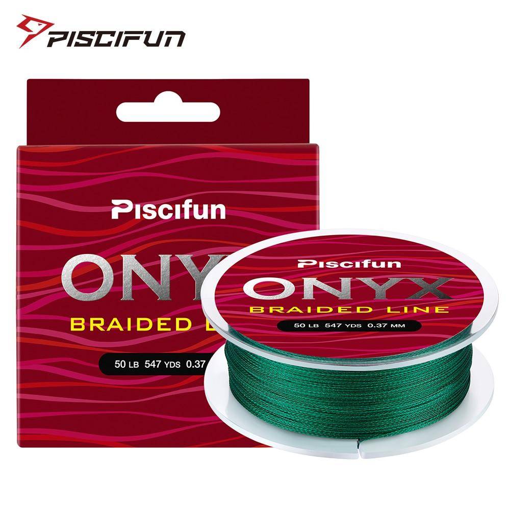 Piscifun ONYX 547 yds (500M) Braided PE Fishing Line | 6-150lb