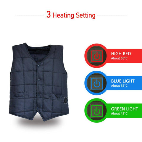 Image of Winter Warm Electric Heated Jacket