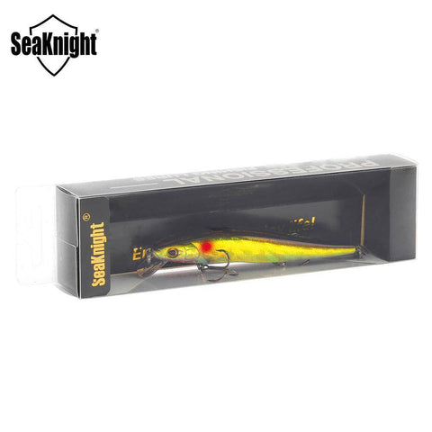 Image of SeaKnight SK020 Fishing Lure 1PC Minnow 14g 110mm 0-1M Depth Wobbling Minnow Floating Lure Hard Bait Fishing Wobblers 10 Colors