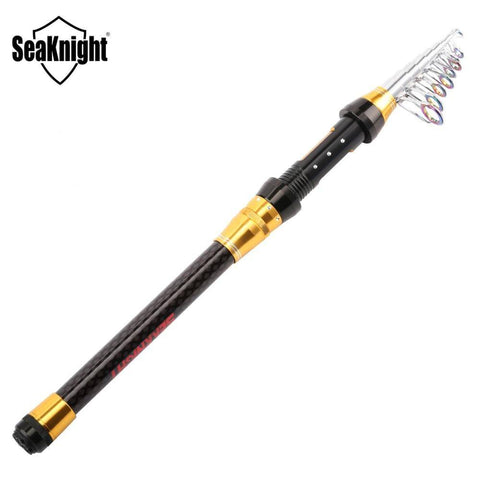 Image of SeaKnight Carbon Spinning Fishing Rod | Length: 5'10''-7'10'' |Carbon Fiber and Y Type Guide Rings