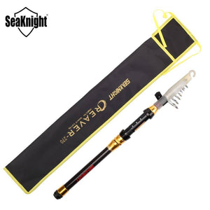 SeaKnight Carbon Spinning Fishing Rod | Length: 5'10''-7'10'' |Carbon Fiber and Y Type Guide Rings