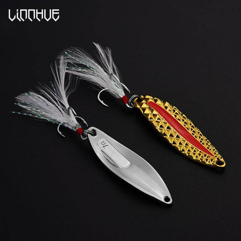 Image of LINNHUE Spinner Spoon Fishing Lure | 2.5g - 20g | Zinc Alloy Bait