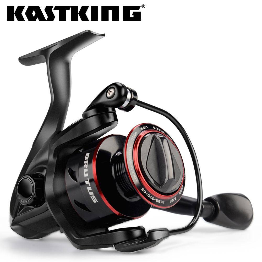 KastKing Brutus Spinning Fishing Reel | 5.0:1 Gear Ratio 4+1 BB | 17 lbs Max Drag | Freshwater Spinning Fishing