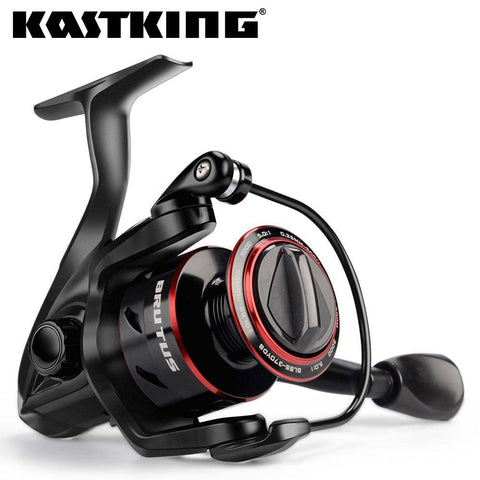 Image of KastKing Brutus Spinning Fishing Reel | 5.0:1 Gear Ratio 4+1 BB | 17 lbs Max Drag | Freshwater Spinning Fishing