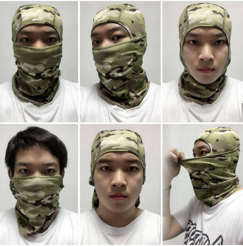 Image of Outdoor Camo Balaclava Full Face Mask