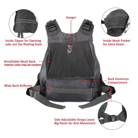 Image of Lixada Fishing Vest