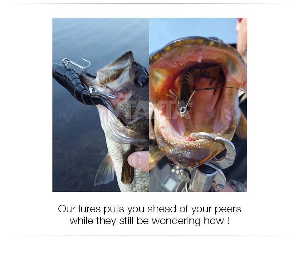 VTAVTA Sinking Wobblers Fishing Lures