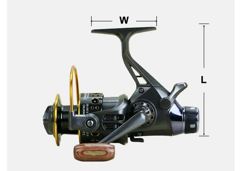YUMOSHI MG | Limited Edition Professional Spinning Reel 5.2: 1 10+1 BB Front and Rear Drag reels Spinning L3N5