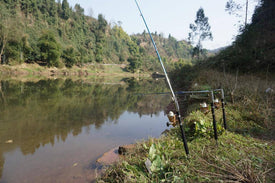 Automatic Spinning Telescopic Fishing Rod Pole 5'10''- 8'10'' Pole (1.8m-2.7m)