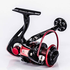 YOLOFUN LK4000 Spinning Fishing Reel | 5.2:1 Gear Ratio  3+1 BB  Metal Front Drag Handle Spool