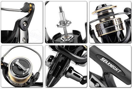 SeaKnight TREANT II Baitcasting Fishing Reel | Gear Ratios 5.0:1 or  6.2:1 | 11+ 1BB |33LBs lb Max Drag | Saltwater Fishing