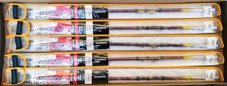 SHIMANO HOLIDAY Telescopic Casting Fishing Rod  | CARBON FIBER|LENGTH - 6'6" ; 6'10'' | POWER M&ML - M&MH|