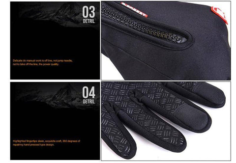 Image of Waterproof Winter Warm Touch Screen Gloves