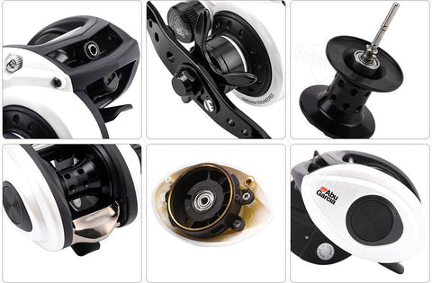 Image of Abu Garcia REVO S Baitcasting Reel | 6.4:1 Gear Ratio| 8BB |Max Drag: 19.84 lb/9kg |X2-Craftic Frame