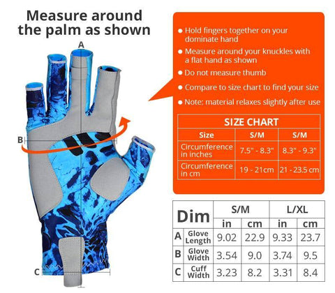 Image of Breathable Quick Dry Fishing Gloves