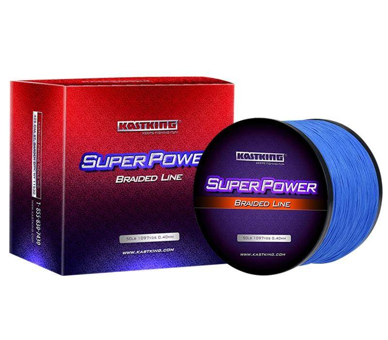 KastKing SuperPower  Braided Fishing Line Series  | 4 Strand 10-80LB |328yd-1093yd (300m-1000m)