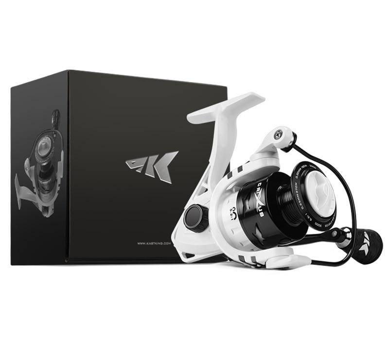 KastKing Crixus 9kg Max Drag Spinning Fishing Reel Graphite Body Carbon Fiber Drag Washer 5.2:1/4.5:1 Gear Ratio Fishing Coil