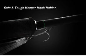 Piscifun Serpent Two Piece Spinning Rod IM7 Toray Carbon Fiber Fuji Guides Tournament Level Performance 2M 2.2M M ML Fishing Rod