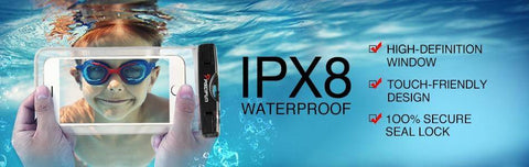 Image of Piscifun Waterproof 10-40L Waterproof Dry Bag + Phone Case