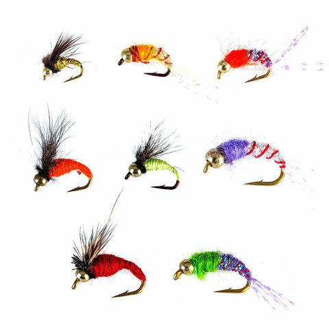 Image of Wet Flies Fly Fishing Lure | 40PCS with Fly Box |