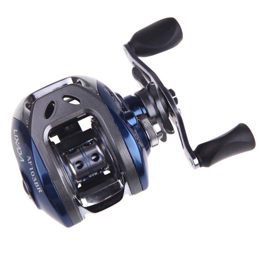 Lixada Fishing Reel 11BB Ball Bearings Baitcasting Fly Reel Coil Left/Right Hand GT 6:3:1 High Speed molinete de pesca AF103