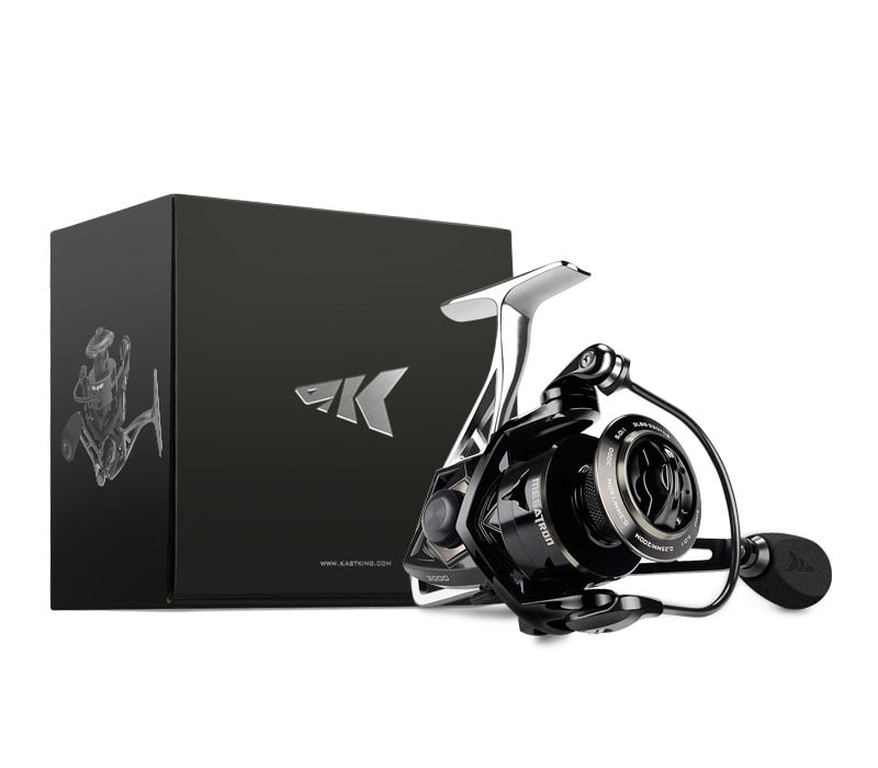 KastKing Megatron Spinning Reel | 5.0:1 or 4.5:1 Gear Ratio  7+1 BB | Fresh/Saltwater Spinning Fishing