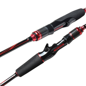 Original Abu Garcia New Black Max BMAX Baitcasting Lure Fishing Rod  2.13m ML M MH Power Carbon Spinning Fishing Rod