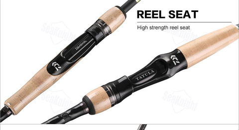 Image of DAIWA TATULA Baitcasting/Spinning Fishing Rod | Length: 6'5''-8'0'' | Power M |Carbon Fiber a