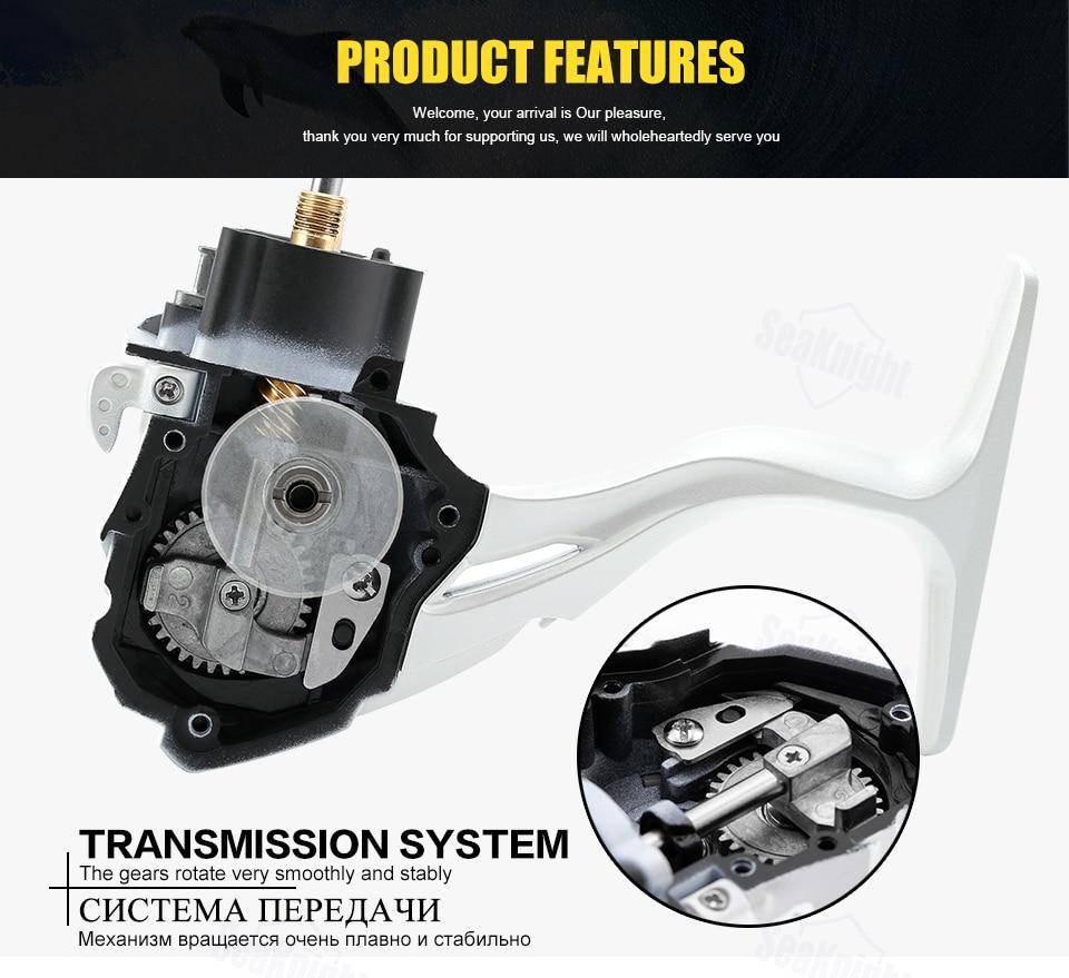 Seaknight CMII Fishing Reel  2000 3000 4000 5000 5.5:1 9+1BB Max Drag 7KG-13KG  Spinning Fishing Reel  With Free Spare Spool